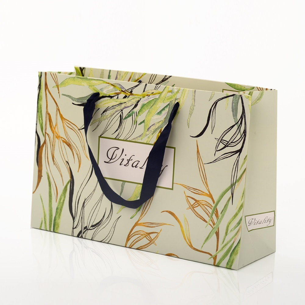 Custom branded Paper Shopping Bag