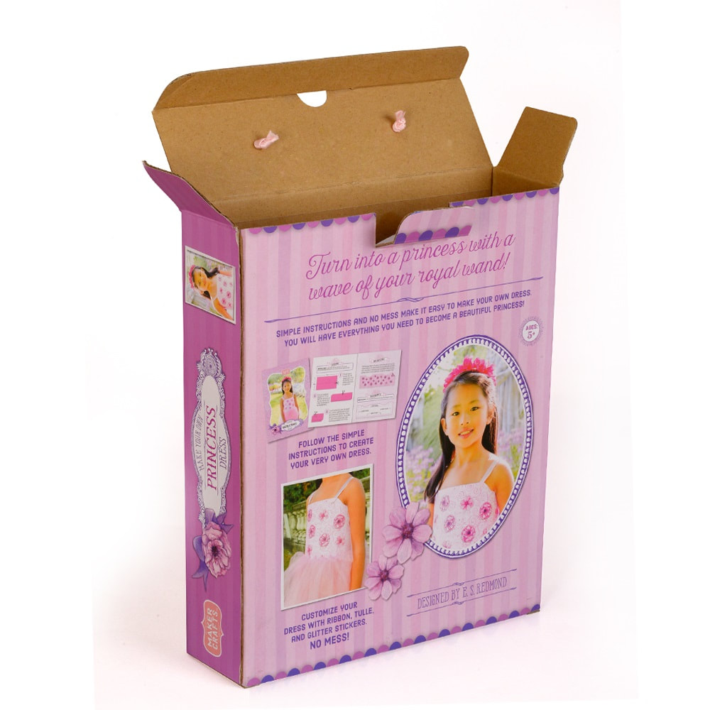 custom printed Foldable Corrugated Paper doll Packaging Die-Cutting boxes