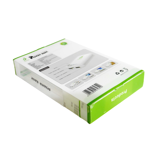 Custom pvc transparent box for power bank packaging