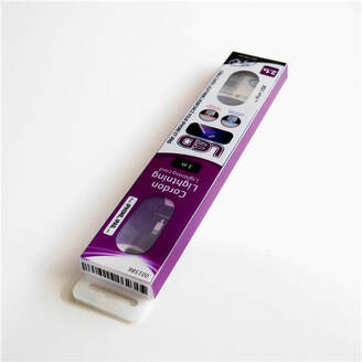 Custom printing PET transparent box for LED USB cable packaging
